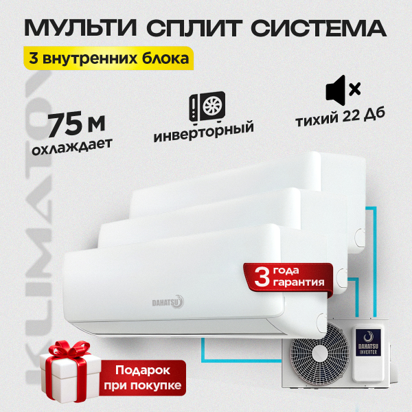 Инверторные сплит-системы на 25 м²: выбор и преимущества